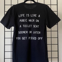 DISCHARGE - WARNING: HER MAJESTY'S GOVERNMENT CAN SERIOUSLY DAMAGE YOUR HEALTH T-SHIRT (SMALL) - Thumbnail 2