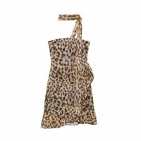 Animal print lingerie tulle dress - Thumbnail 3