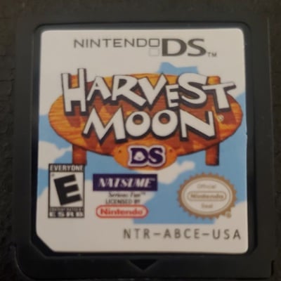 Harvest moon ds nintendo ds video game cartridge