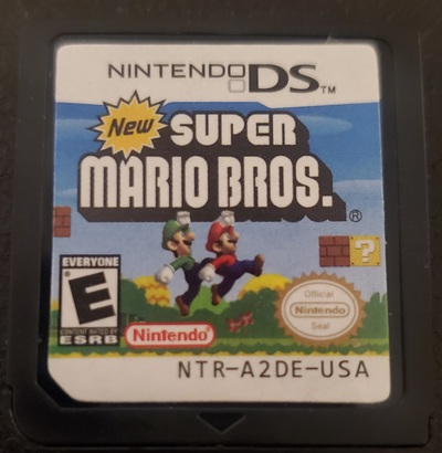 New Super Mario Bros Nintendo DS Video Game Cartridge
