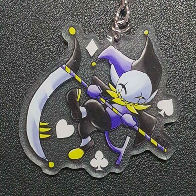 Jevil keychain