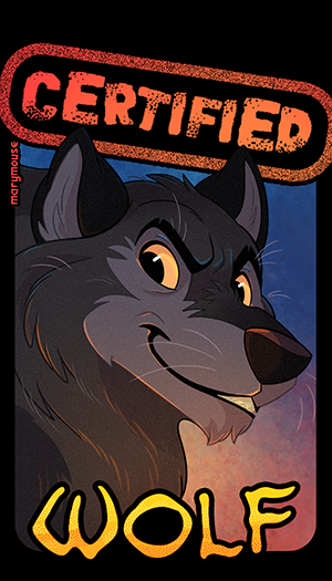 Certified Wolf - Mischievous
