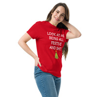 Unisex Festive classic tee - Thumbnail 4