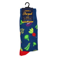 Men's Vegetables Socks Fun Novelty Socks Crazy Fun Lovely Food Crew Socks Groomsmen Wedding Socks - Thumbnail 3