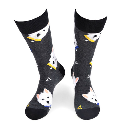 Scottish terrier socks scottie dog socks