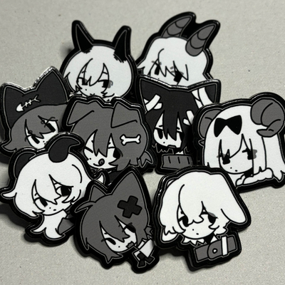 Kemonomimi gacha pins