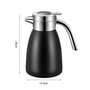 SOGA 2X 1.8L Black Water Bottle-3