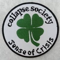 COLLAPSE SOCIETY embroidered patch - Thumbnail 3