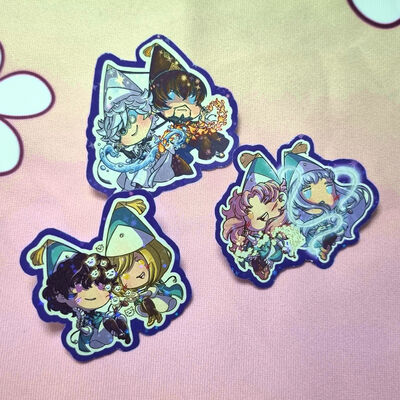 Witch hat atelier stickers