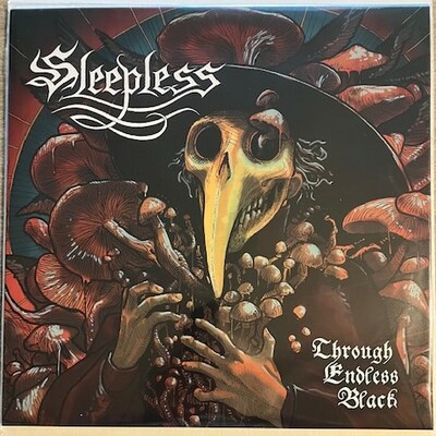 SLEEPLESS - Through Endless Black (New Portland Metal Splatter Vinyl LP - Dead Conspiracy members)