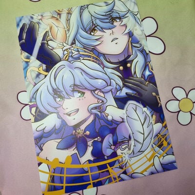 Sunday & robin a4 print