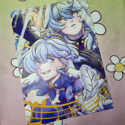 Sunday & Robin A4 print