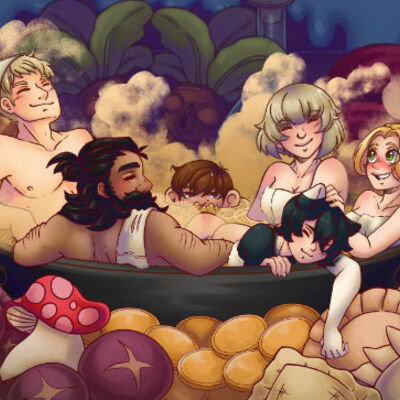 Delicious in dungeon a4 print