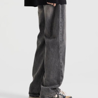 Stunning Vintage Punk Chunky Drawstring Washed Oversize Pants Streetwear Rave Unique For Men Women Amazing - Thumbnail 7