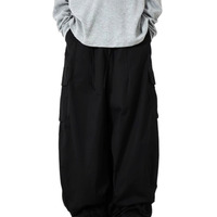 Stunning Punk Rock Baggy Oversize Wide Leg Cargo Pants Rave Unique For Men Women Amazing - Thumbnail 1