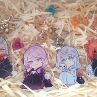 [Pre-order]FF14 Acrylic Charms - Thumbnail 3