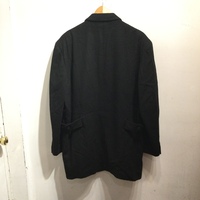 Masayuki Abo black cashmere middle coat - Thumbnail 2