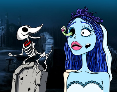 Scraps Graveyard Print