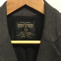 Attack The Mind 7 grey cotton JKT  - Thumbnail 3