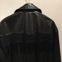 Luna Mattino fringed double breasted coat - Thumbnail 3