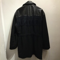 Luna Mattino fringed double breasted coat - Thumbnail 4