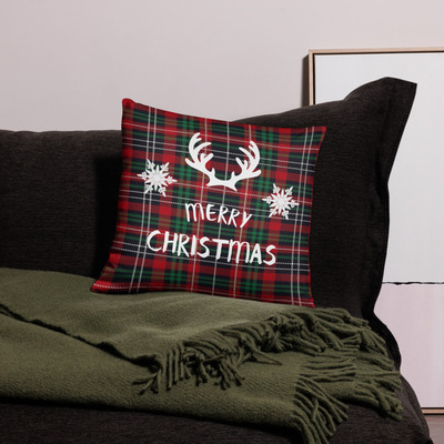 Merry christmas throw pillow - Thumbnail 1