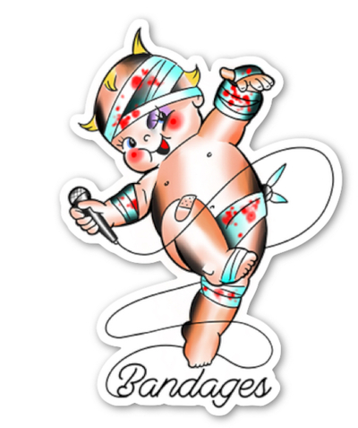 3" Kewpie Sticker