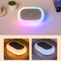 Universal Wireless Charger With Light For Phone ICD05 - Thumbnail 4