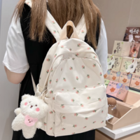 *Free Shipping*CUTE FLORAL PRINT BACKPACK  - Thumbnail 3