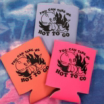 Hot to go coozie