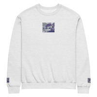 Crew neck sweatshirt - Above - Thumbnail 1