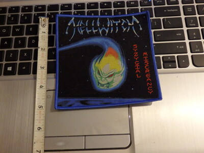 "Syzygial Miscreancy" full color album cover 5" woven sew-on patch! 