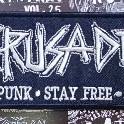 Crusade embroidered patch