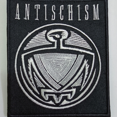 Antischism  embroidered patch