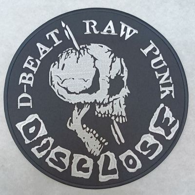 Disclose - d-beat raw punk embroidered back patch