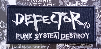 DEFECTOR embroidered patch