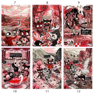 Maetober 2024 prints days 7 to 12