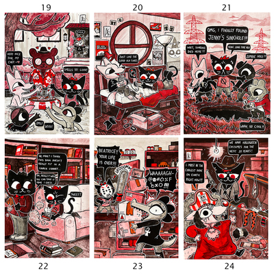 Maetober 2024 prints Days 19 to 24