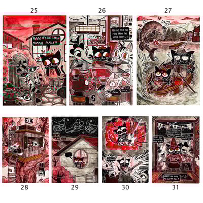 Maetober 2024 prints days 25 to 31