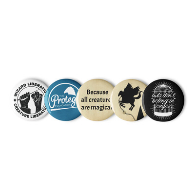 *new* protego button set