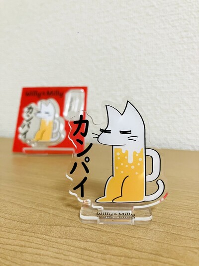 Kanpai Milly Standee