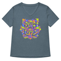 Show Me Love (Womens V-neck) - Thumbnail 14