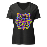 Show Me Love (Womens V-neck) - Thumbnail 9