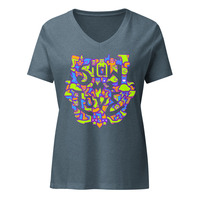 Show Me Love (Womens V-neck) - Thumbnail 12