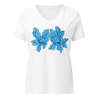 Eyes lies (womens v-neck)