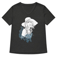 Line Addict (Womens V-neck) - Thumbnail 11