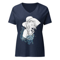 Line Addict (Womens V-neck) - Thumbnail 6