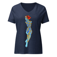 Pondering (Womens V-neck) - Thumbnail 6