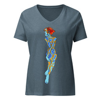 Pondering (Womens V-neck) - Thumbnail 12