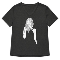 Eleglance (Womens V-neck) - Thumbnail 8